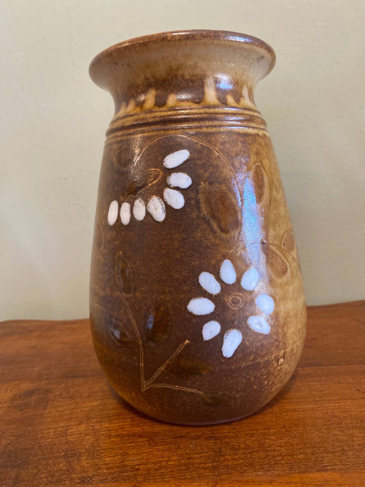 Vintage vase "the wheel"