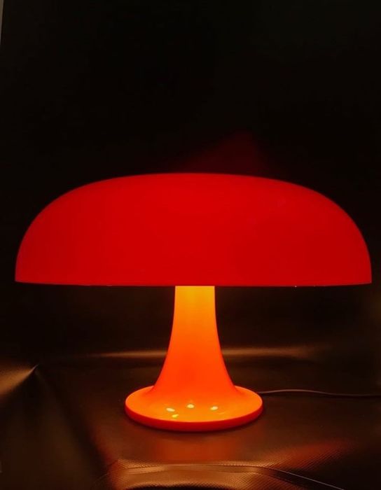 Lampe de table Nesso Orange de Giancarlo Mattioli pour Artemide