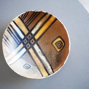 Modern ceramic bowl by Alexandre Kostanda, 1960s