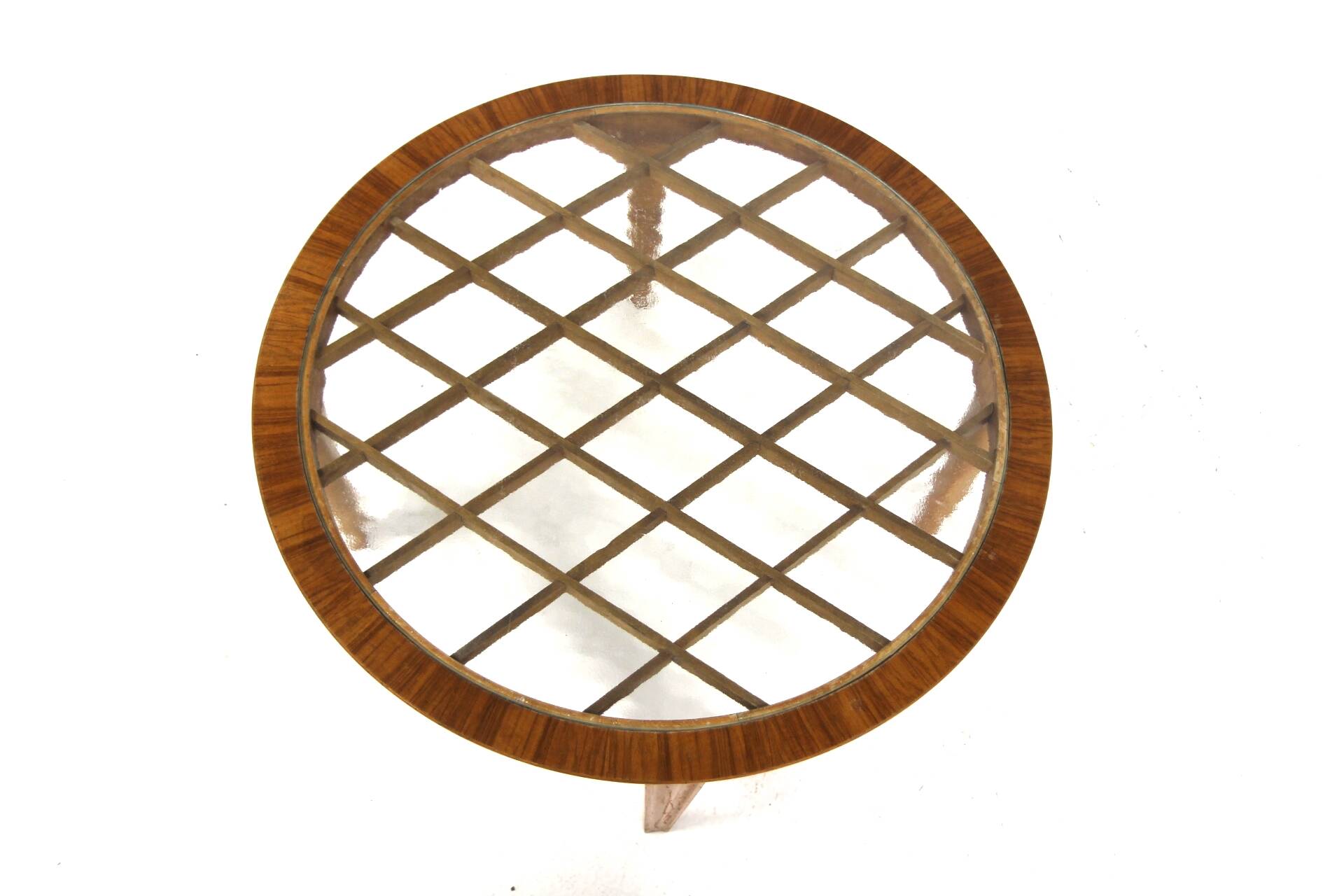 Walnut coffee table, Niels Enström, Ferdinand Lundquist & Co. Swedish Modern, Sweden, 1940