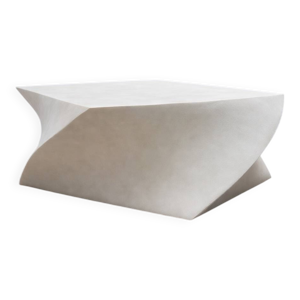 Table Flow Béton ciré