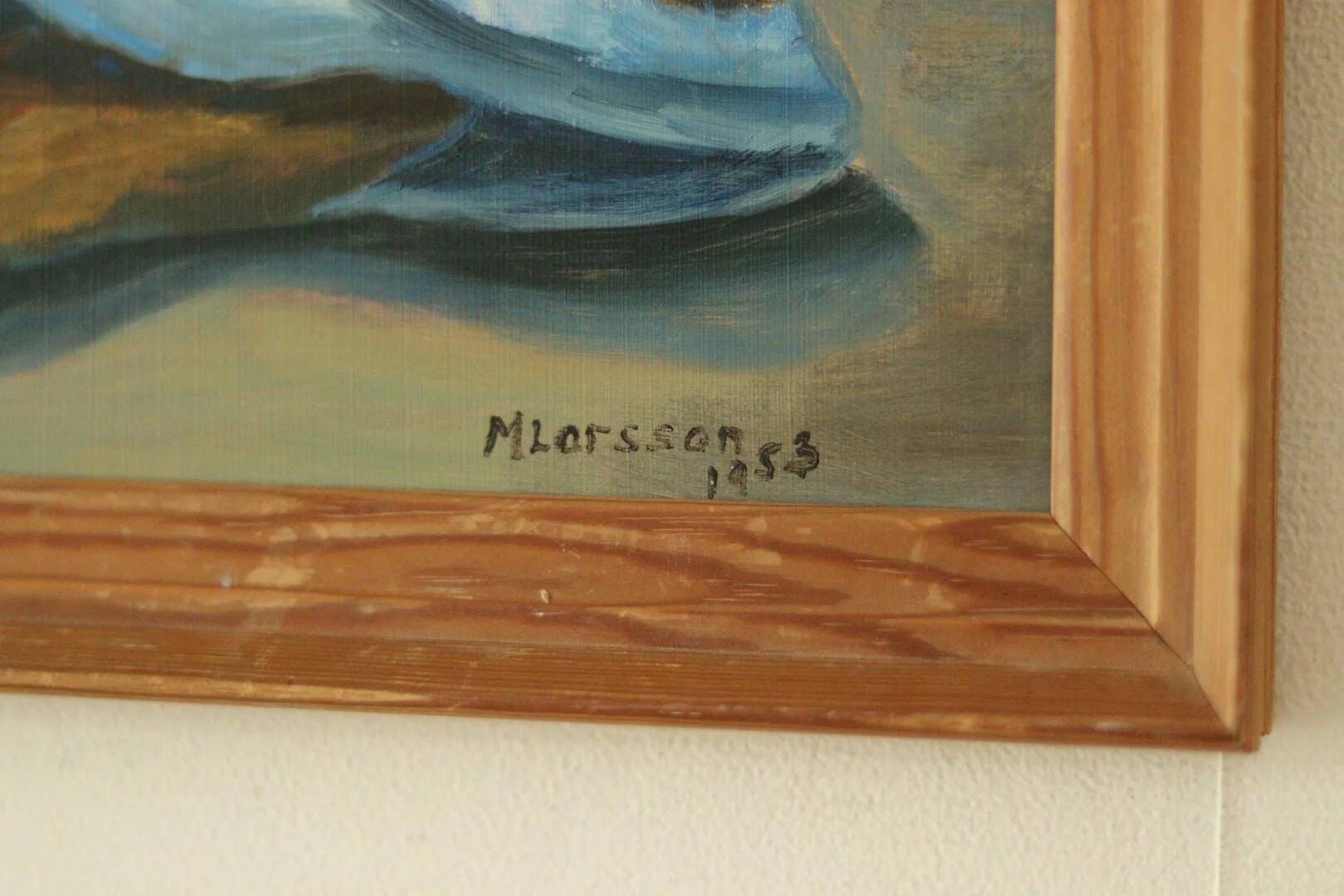 Still life with bear by M. Larsson