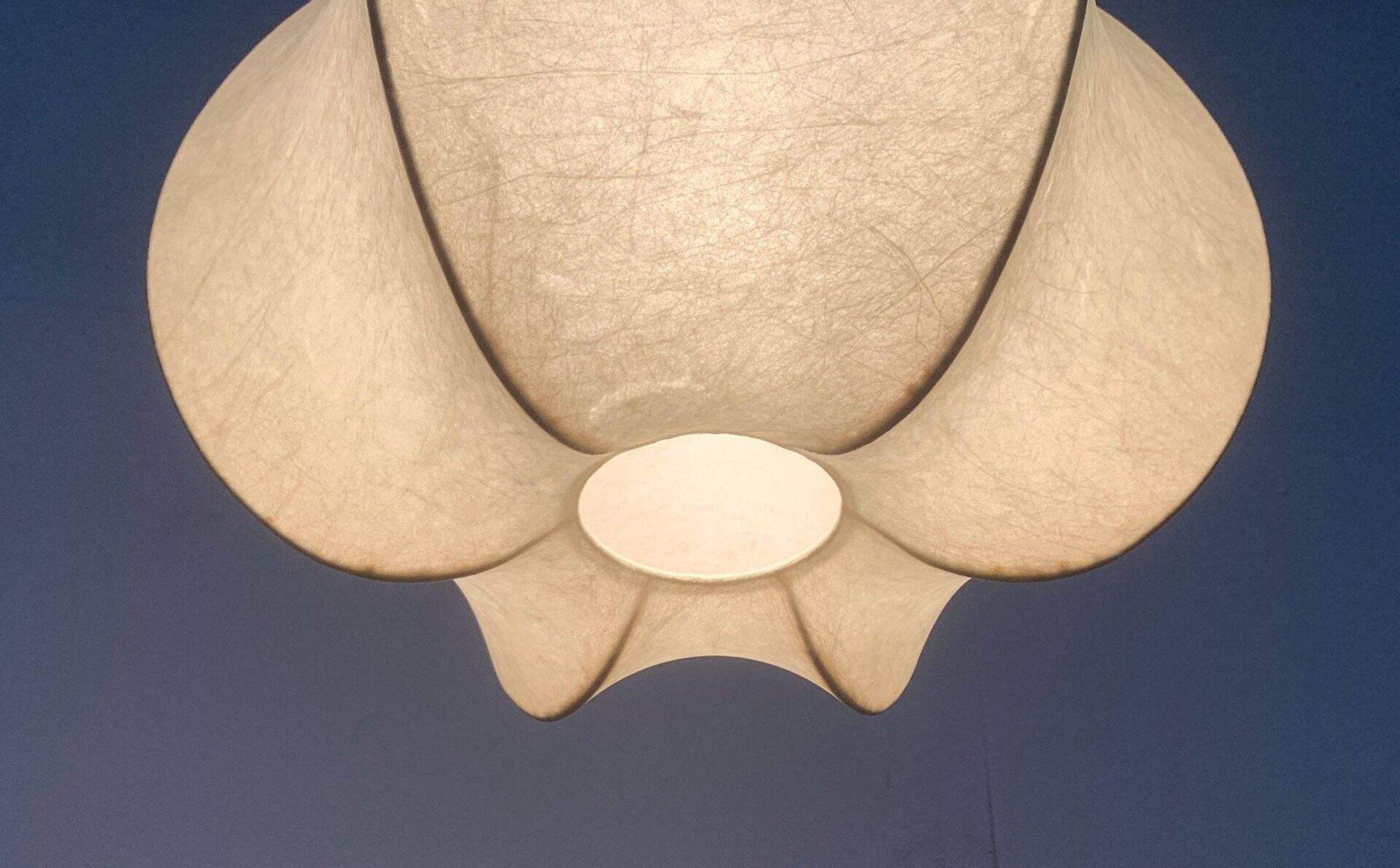 Suspension Cocoon German Mid-Century by Goldkant Leuchten, 1960s