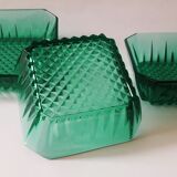 Emerald diamond tip ceremonial ramekins