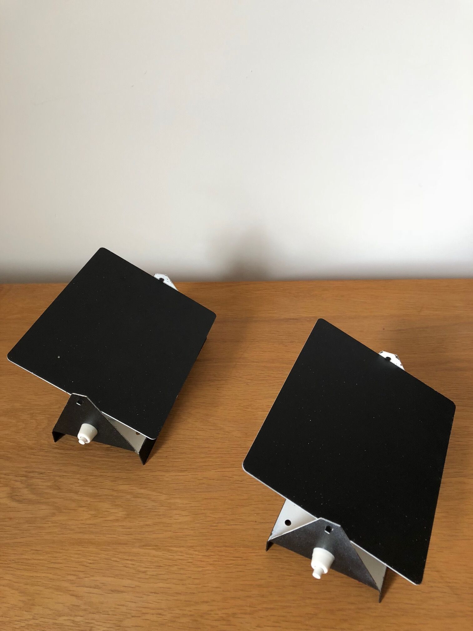 Pair of wall lamps Charlotte Perriand CP1 "Arcs"