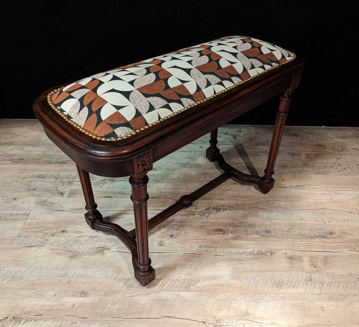 Two-Seater Louis XVI Piano Bench