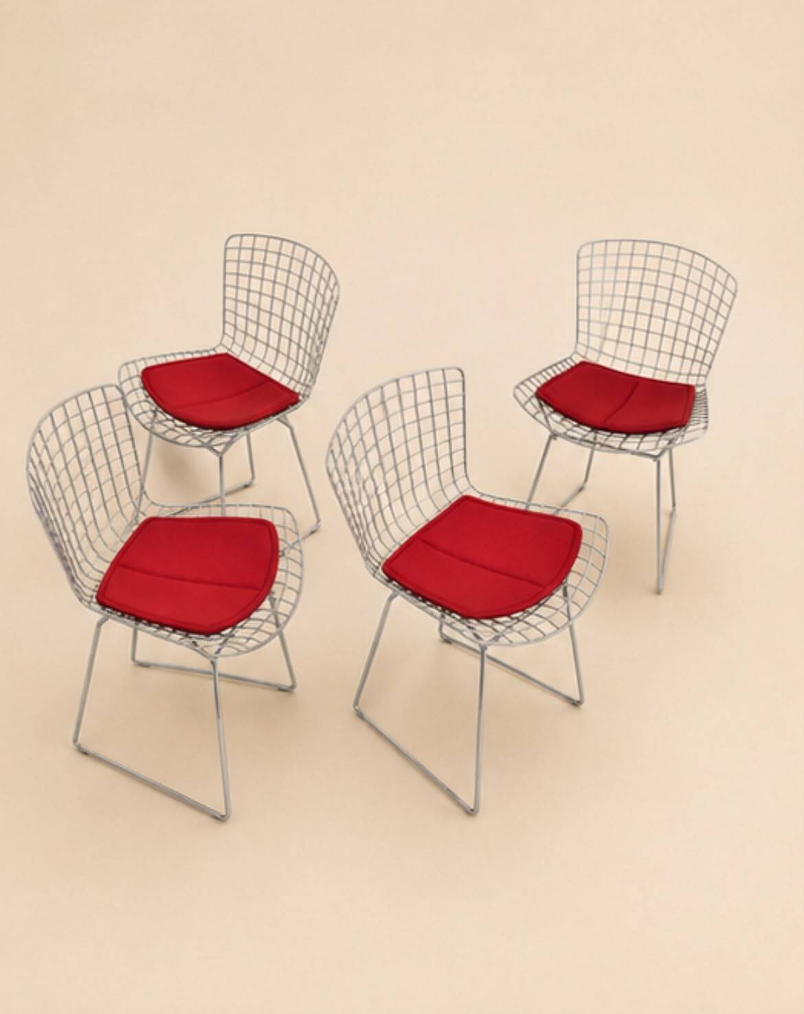 WIRE chairs by HARRY BERTOIA for KNOLL INT.