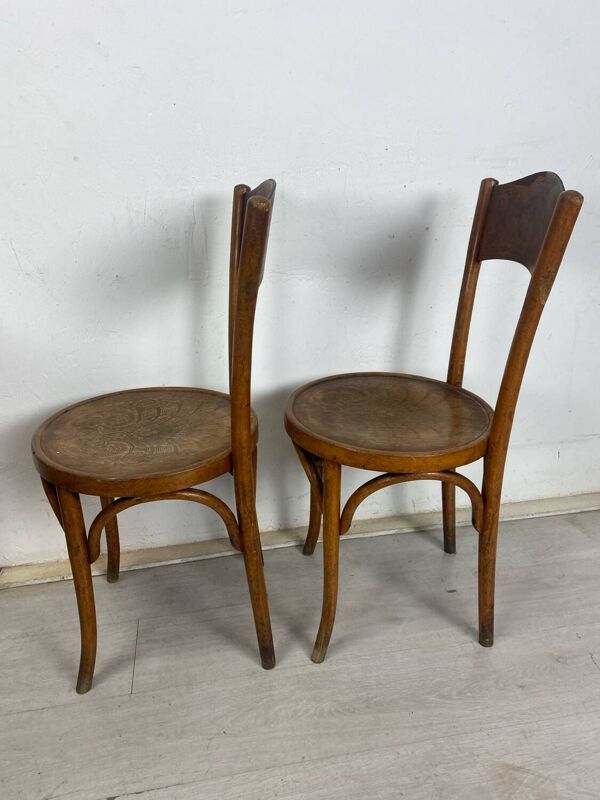 Paire de chaise bistrot