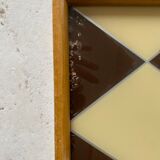Art deco tray geometry patterns