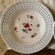 "Roseraie" soup plates from Digoin and Sarreguemines
