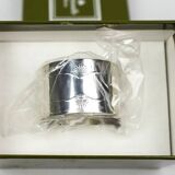 Christofle Vendôme silver-plated napkin ring – New in its box