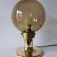 Very Rare Midcentury Large Table Brass Lamp, Switzerland, 1970s