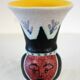 Original ceramic vase by Jacques Sagan, Vallauris, 1950s