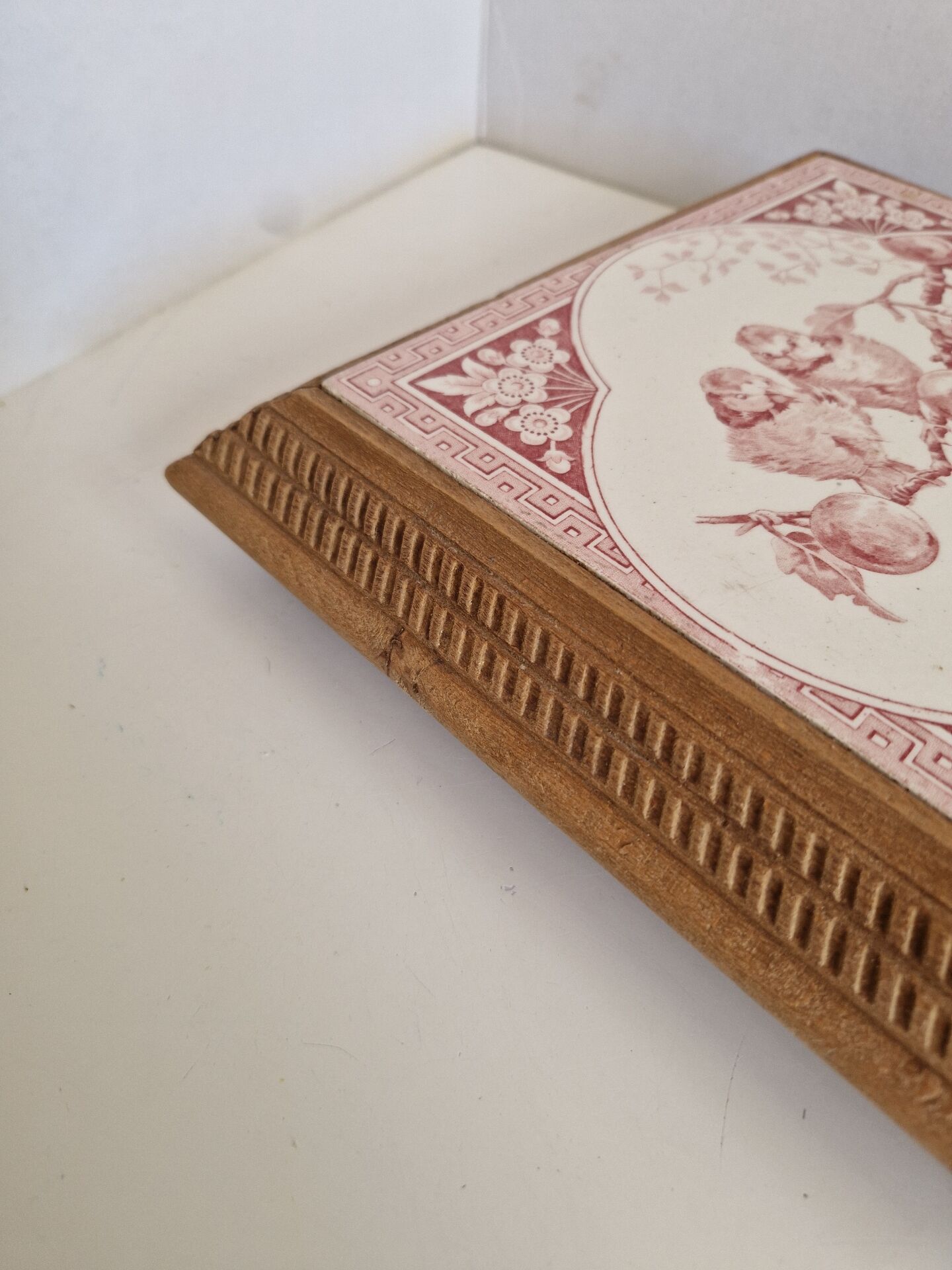Tile Trivet Sarreguemines