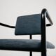 Vintage Minimalist Postmodern Armchair 1980s Modern Design