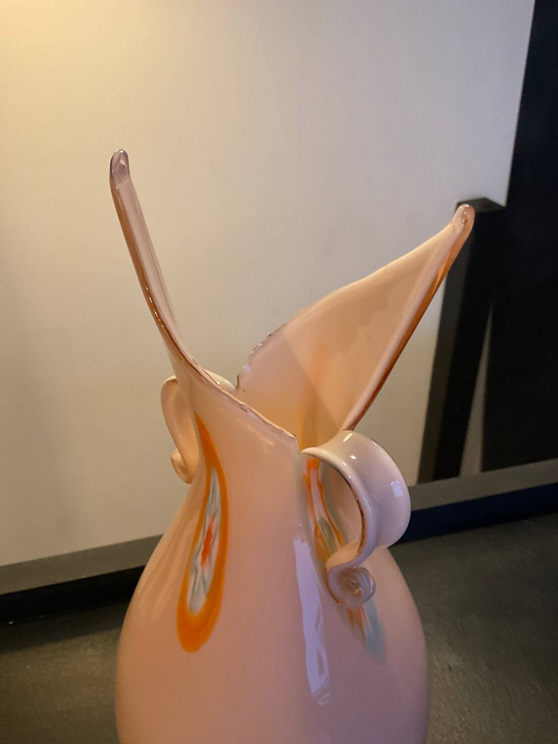 Vintage Murano millefiori vase