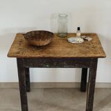 Wabi sabi patinated table