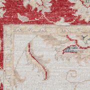 Traditional Living Room Rug, Cream Red Floral Oriental Carpet 119x175cm