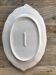 Flowery oval dish