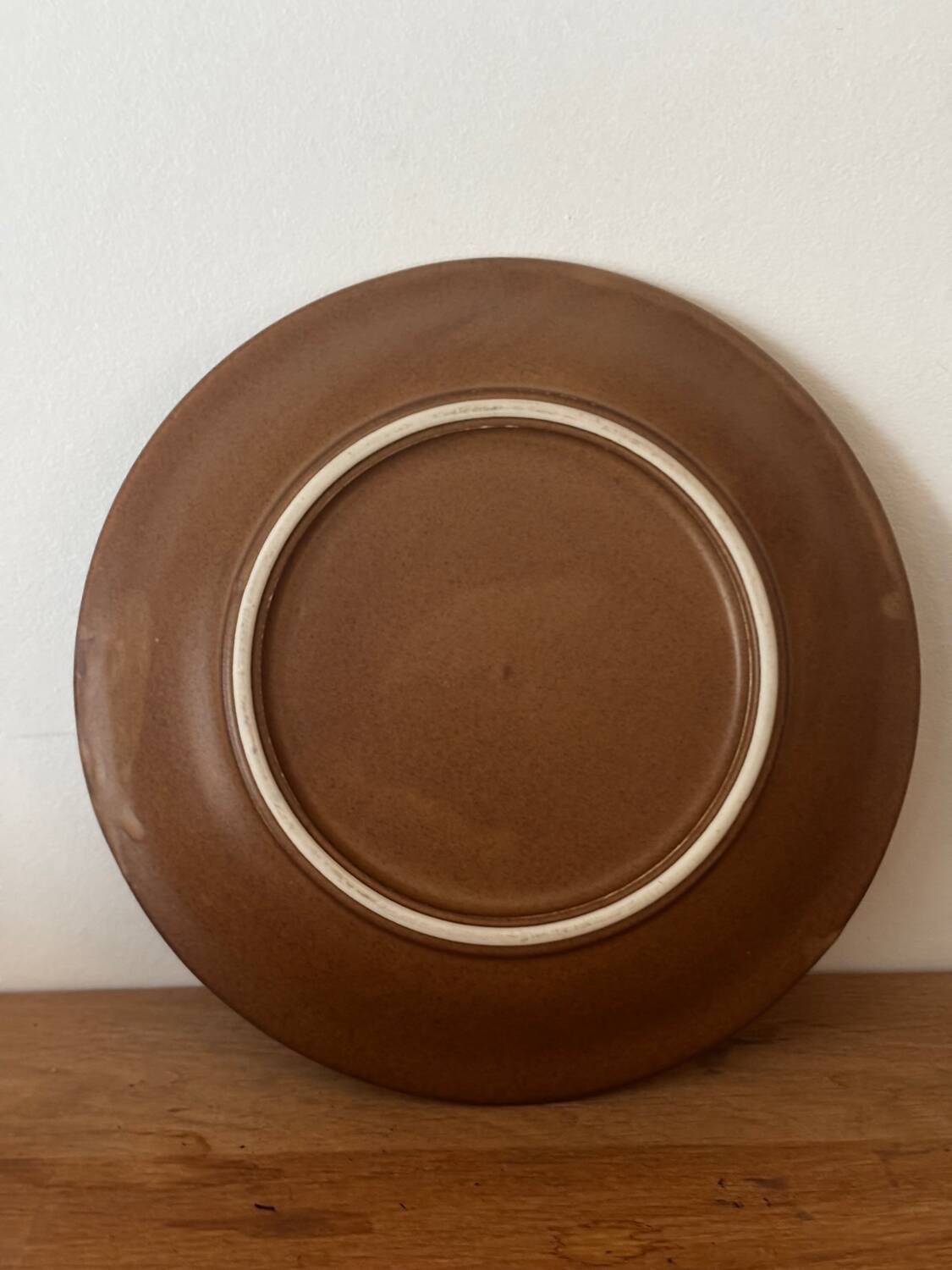 Vintage brown bistro cup duo large size