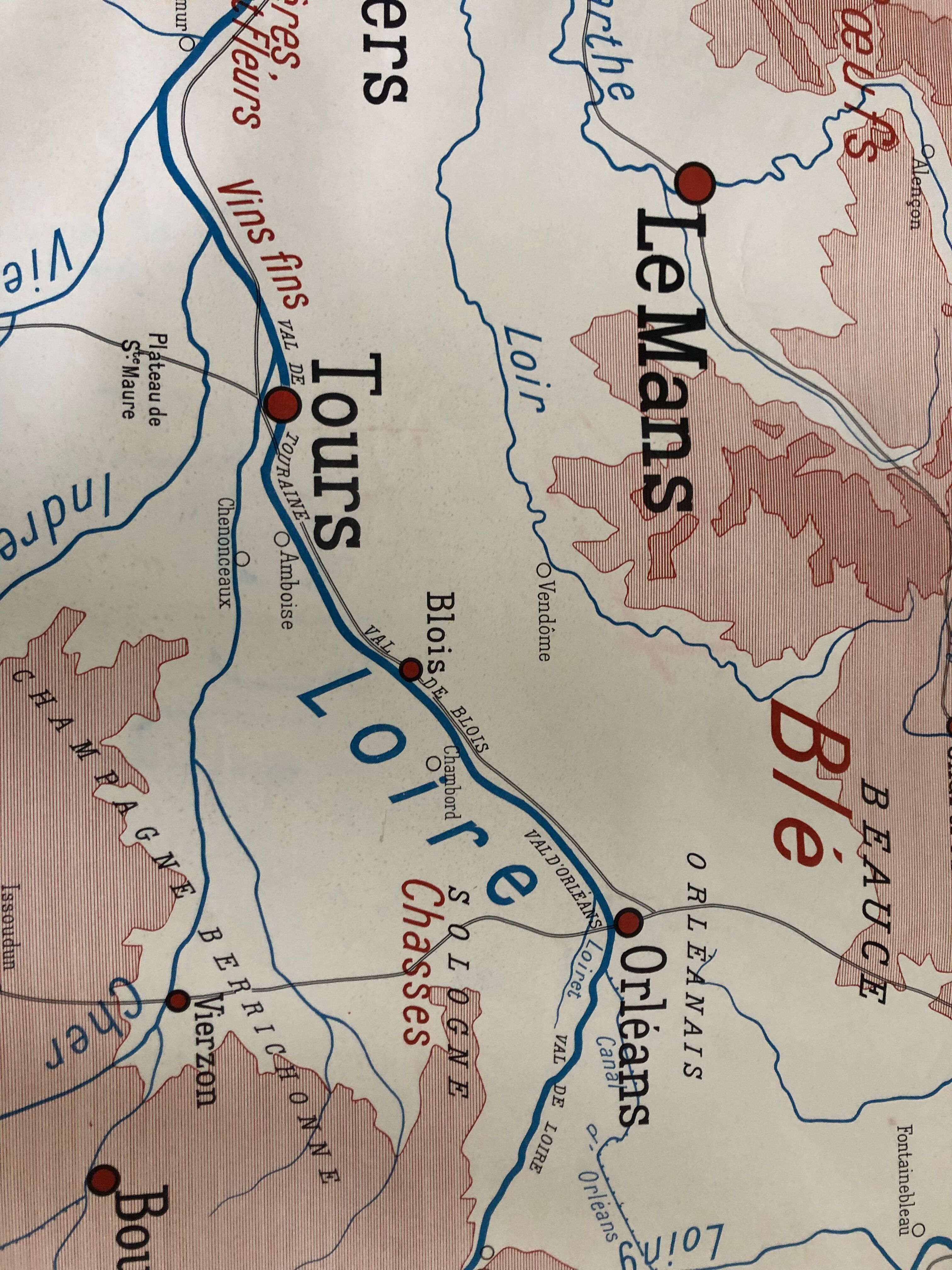 School poster East Paris/Loire