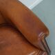 Vintage Dutch Cognac Colored Leather Club Chair
