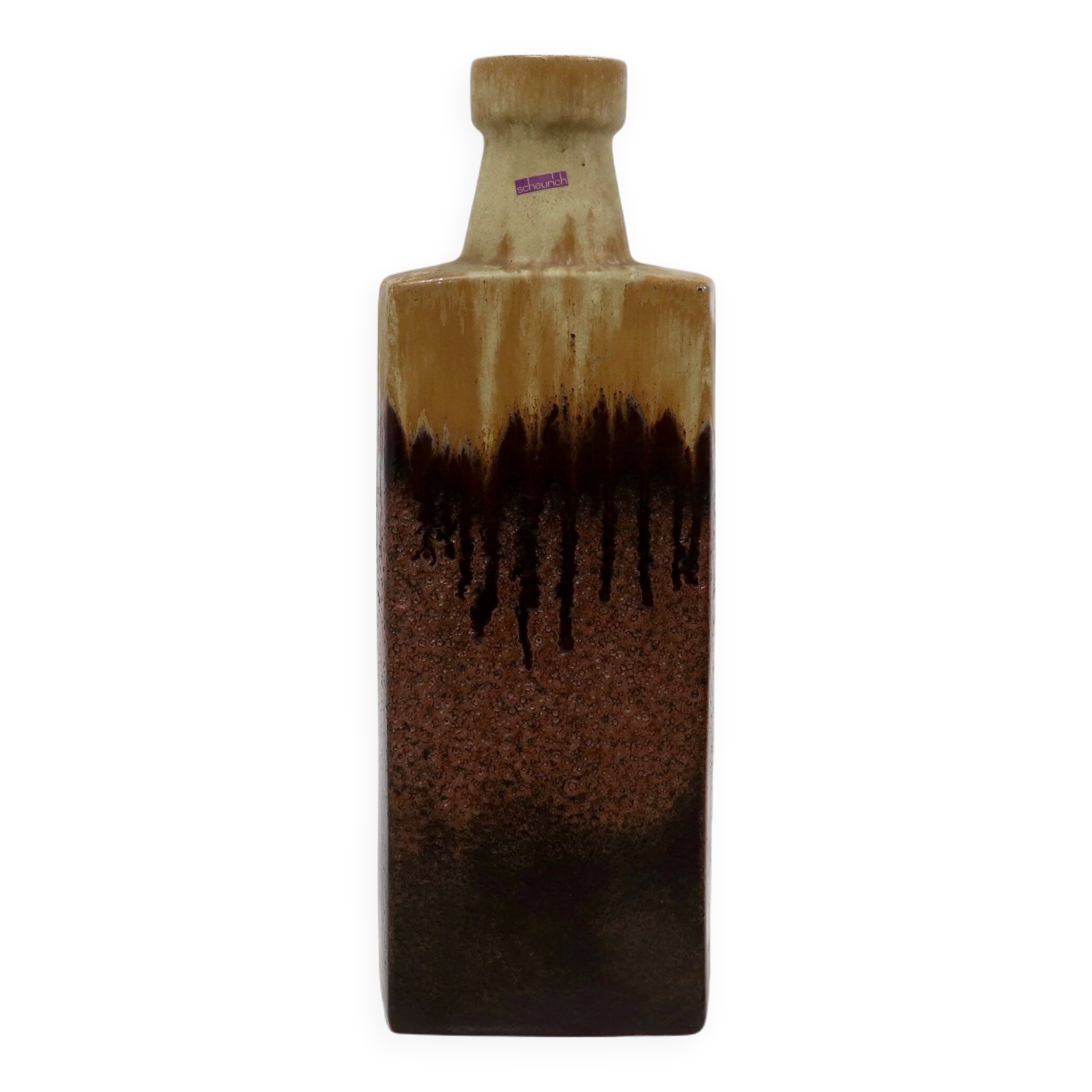 Vase en céramique XL de Scheurich Allemagne années 1960