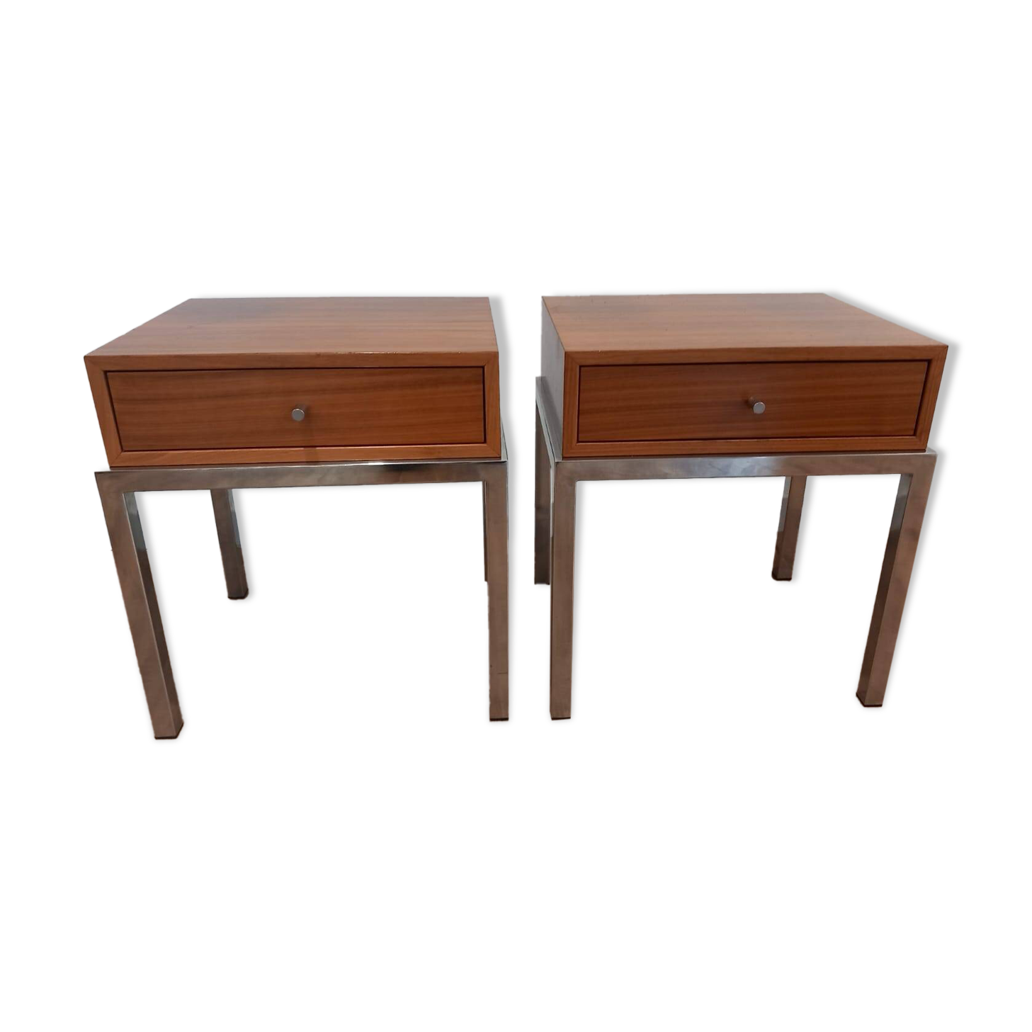 Bedside tables 2 pieces 70s Italy