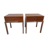 Bedside tables 2 pieces 70s Italy