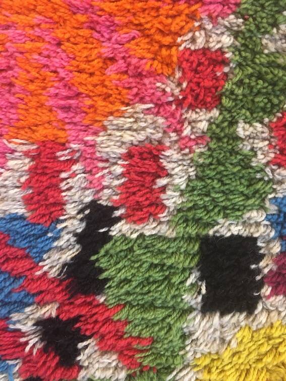 1960s Swedish wool rug