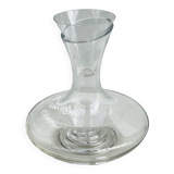 Designer glass decanter – organic shape – contemporary style