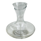 Designer glass decanter – organic shape – contemporary style