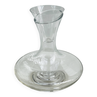 Designer glass decanter – organic shape – contemporary style