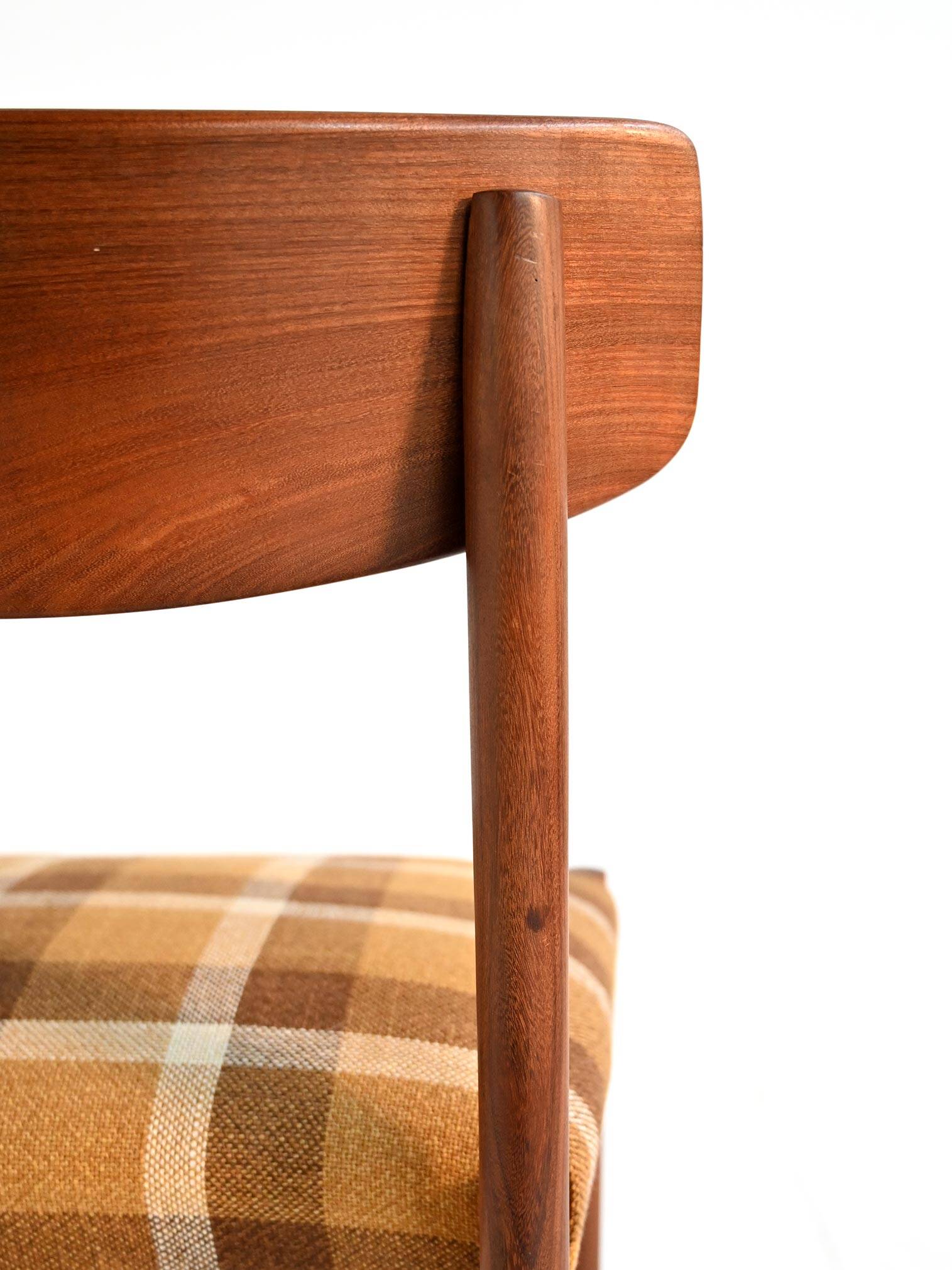 Danish dining chairs in teak Karl Andersson & Söner 1960s