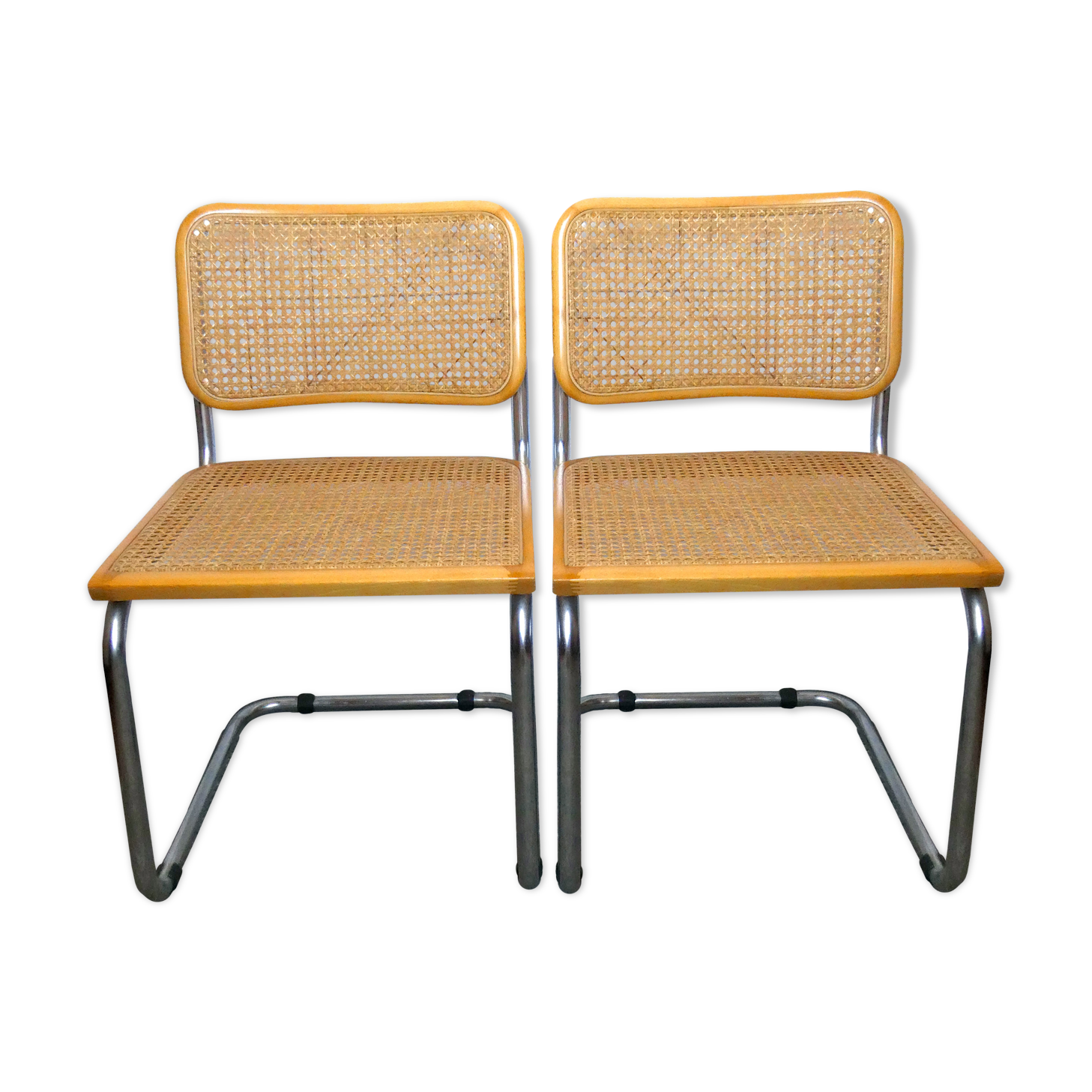Pair of chairs B32 by Marcel Breuer