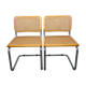 Pair of chairs B32 by Marcel Breuer