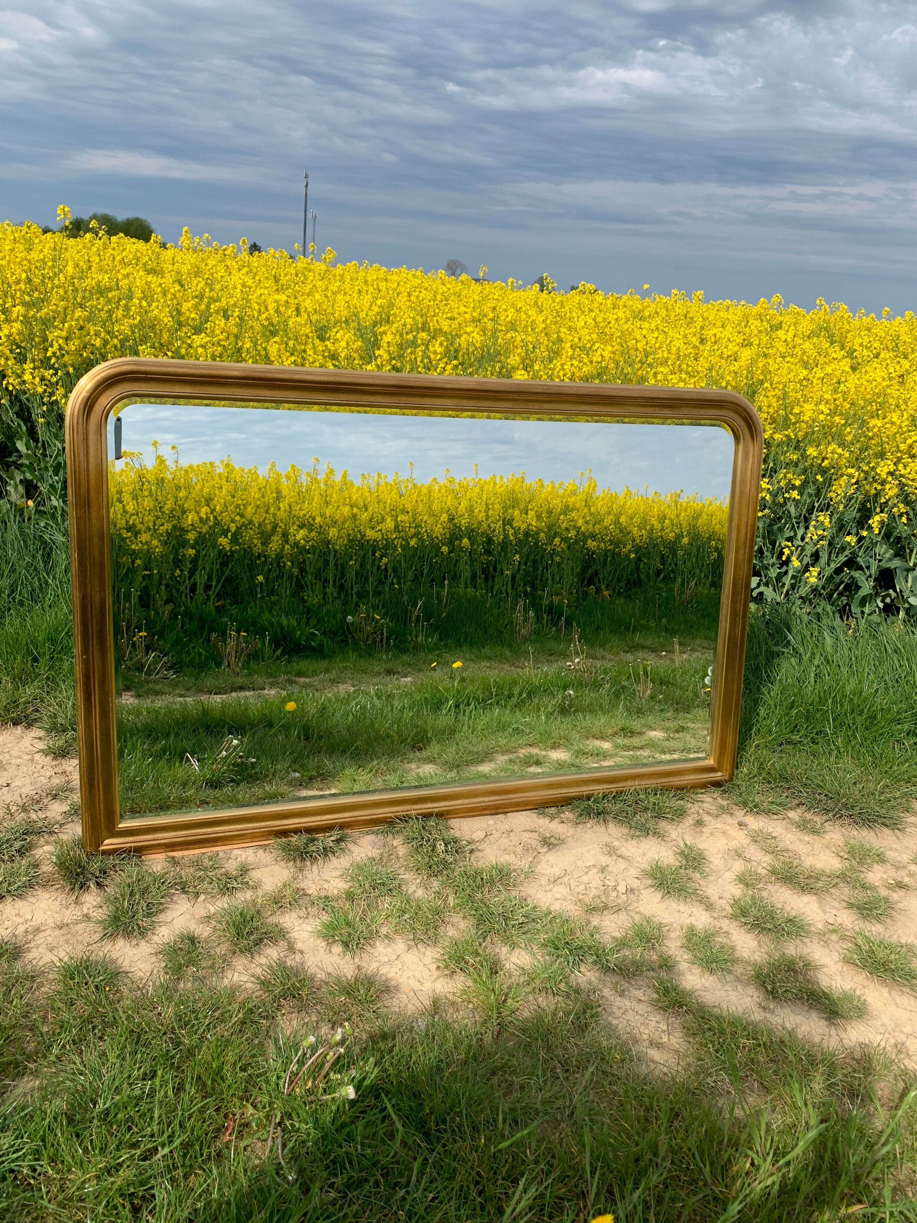 Bevelled mirror 152x97cm