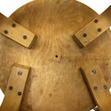 Chaise vintage modèle 65 par Alvar Aalto pour Artek (Linoléum noir)