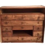 Small piece of professional furniture (watchmaker) 1930s Width 49.5 cm Height 41.5 cm