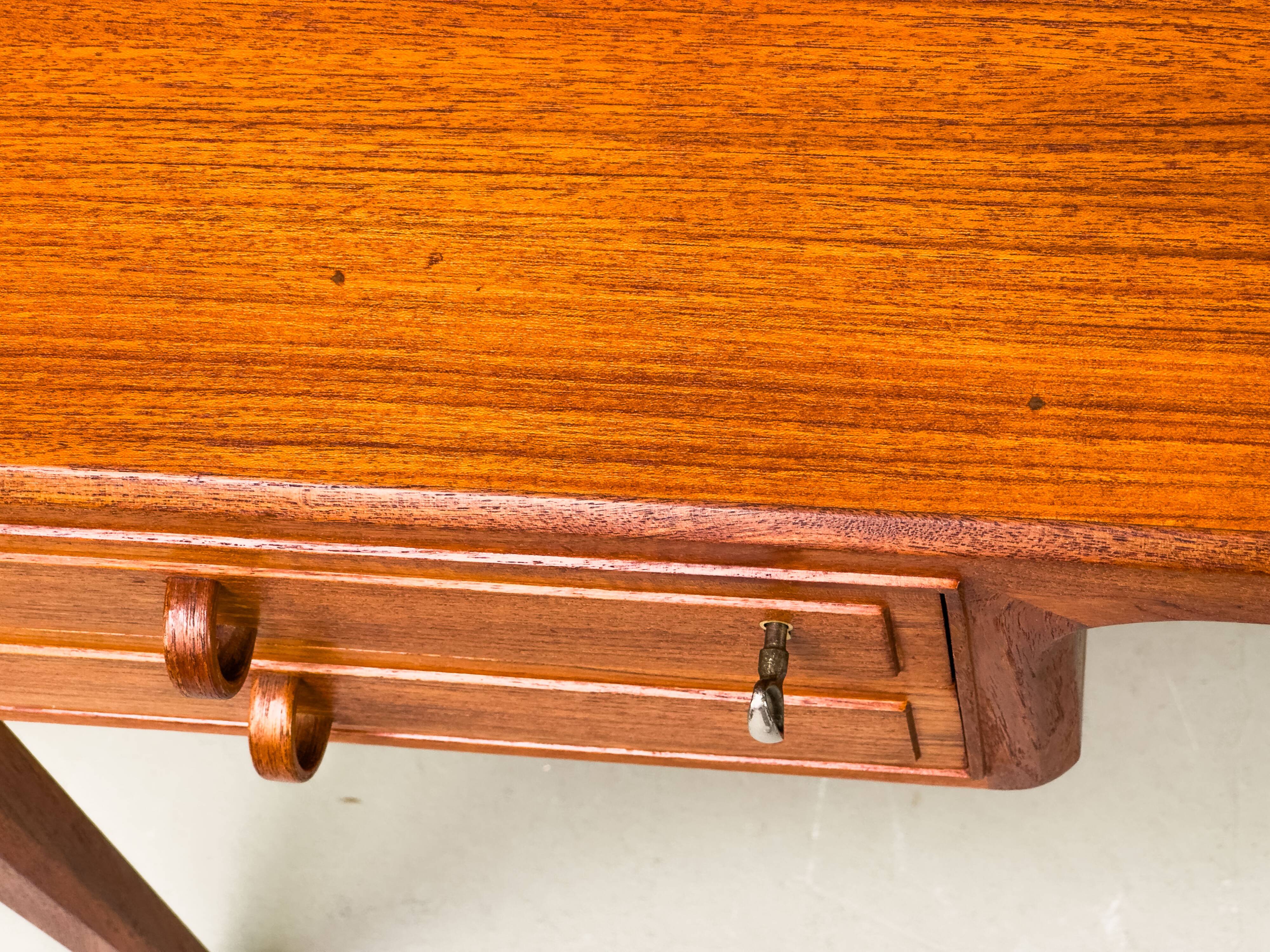 Teak Desk by Bertil Fridhagen for Bodafors, 1960s