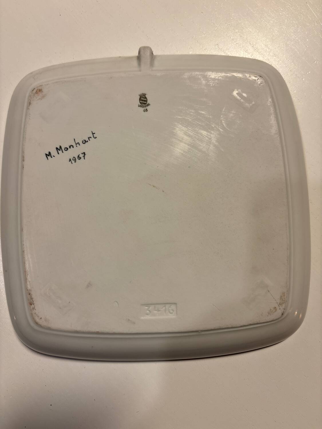 A Lanhenthal decorative plate