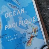 Ancienne carte MDI Amérique du Sud-Océanie.