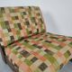 Paire de fauteuils vintage en chêne années 70