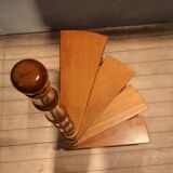 4-step library staircase