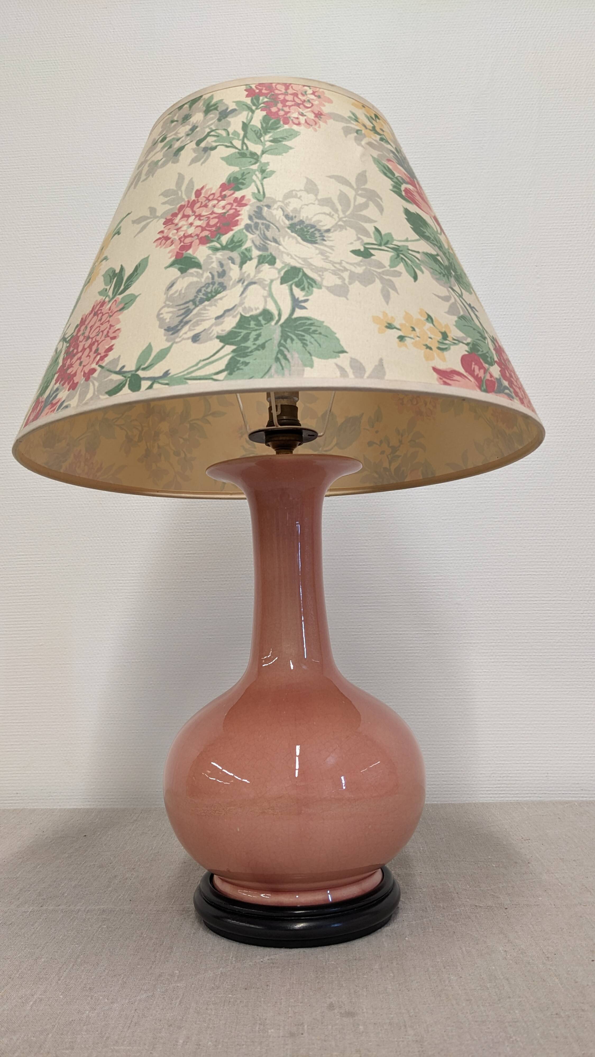 Lampe en faïence de Charolles par Jacques Molin, France vers 1970