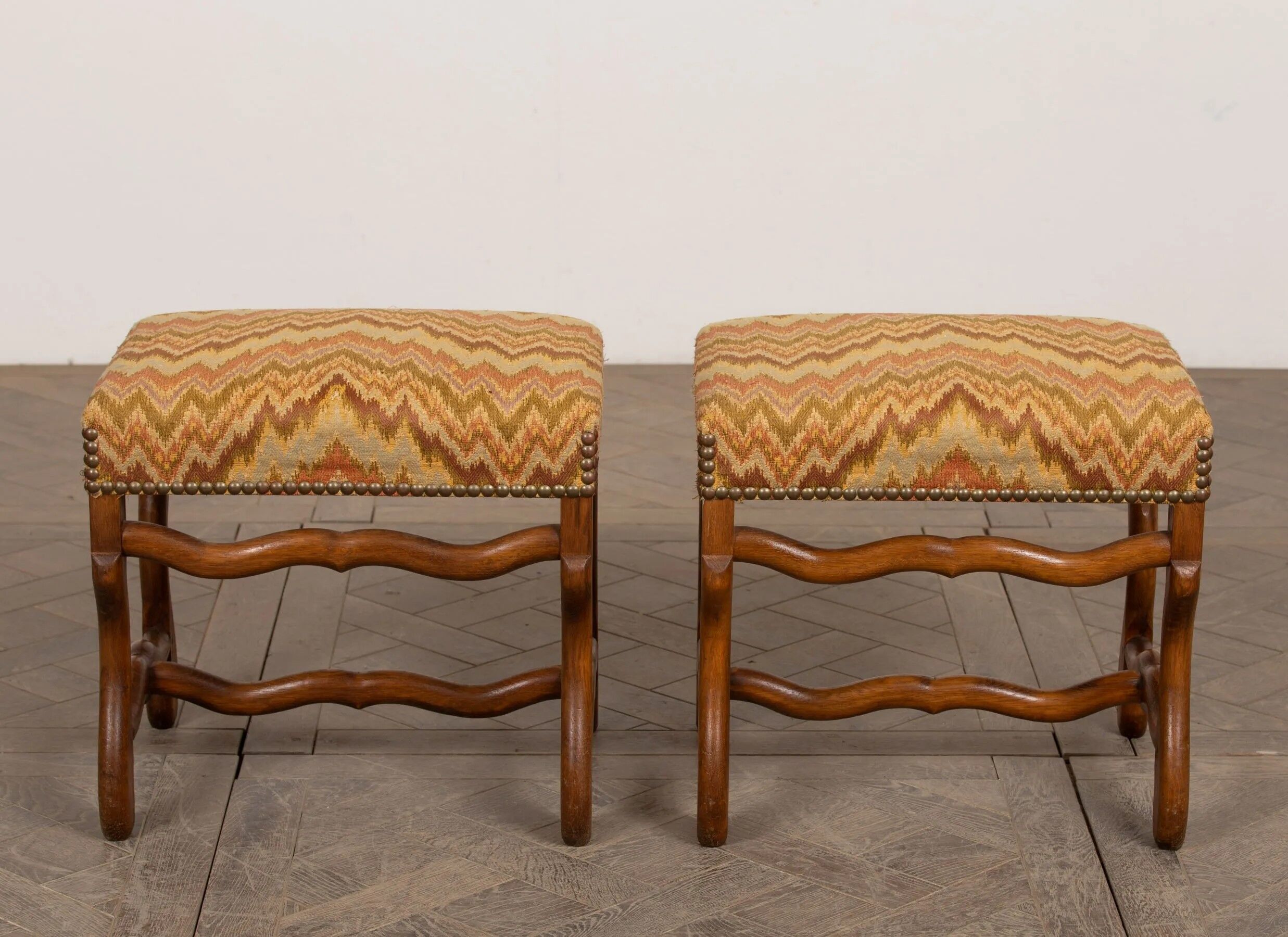 Pair of Louis XIII stools