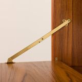 Poul Cadovius teak shelving wall unit with a bureau, Cado 1960s