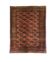 12- quality old persian bukhara rug 160x122