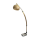 Arc floor lamp gilded stretch 70s