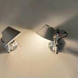 Pair of Tolomeo Artemide wall lights – Italian design – aluminum